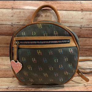 Dooney & Burke round backpack